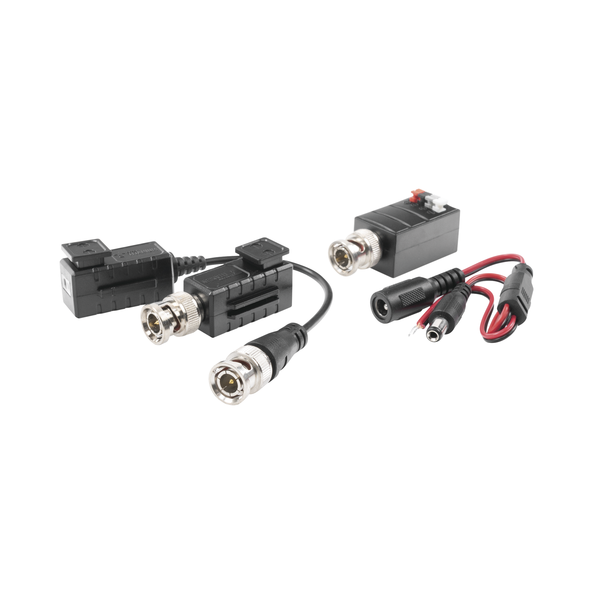 Kit de TRANSCEPTORES DE VIDEO DE LARGO ALCANCE / 320 Metros / Resolución 720P y 1080P / Cat 5e/6 / Compatible con cámaras HD-TVI/CVI/AHD/CVBS / Alimente solo el Receptor / Protección Interconstruida contra sobretensión. Kit de TRANSCEPTORES DE VIDEO DE LARGO ALCANCE / 320 Metros / Resolución 720P y 1080P / Cat 5e/6 / Compatible con cámaras HD-TVI/CVI/AHD/CVBS / Alimente solo el Receptor / Protección Interconstruida contra sobretensión.
